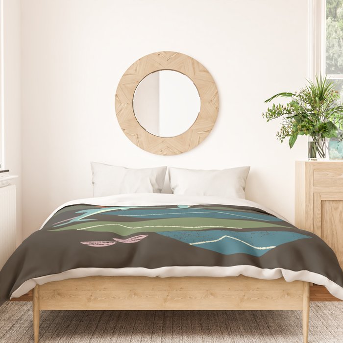 Sunset Dolphins Duvet Cover Gallery Image 3