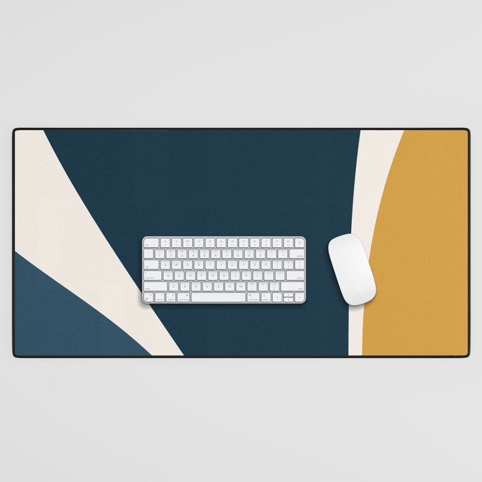 Minimalist Plant Abstract LXV Desk Mat Gallery Image 1