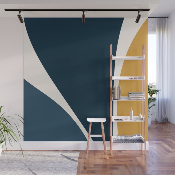 Minimalist Plant Abstract LXV Wall Mural Gallery Image 1