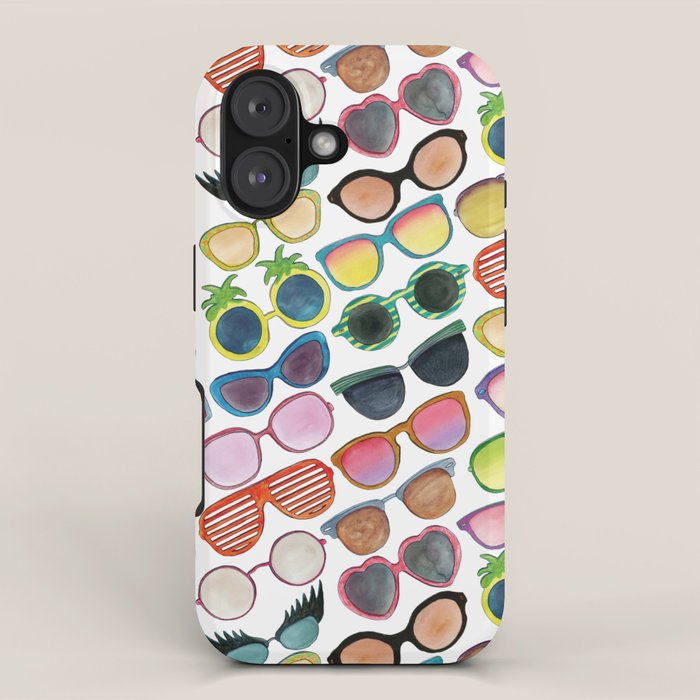 Sunglasses by Veronique de Jong iPhone Case Gallery Image 1
