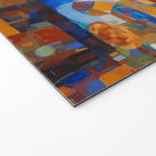 Klimt Tabby Cat in Colorful Room Welcome Mat Gallery Image 2