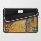 Klimt Tabby Cat in Colorful Room Laptop Sleeve Gallery Image 2