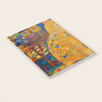 Klimt Tabby Cat in Colorful Room Notebook Gallery Image 3