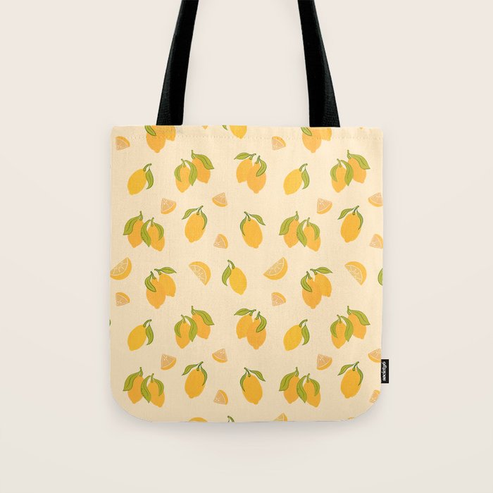 Amalfi Coast Lemons Tote Bag Gallery Image 1