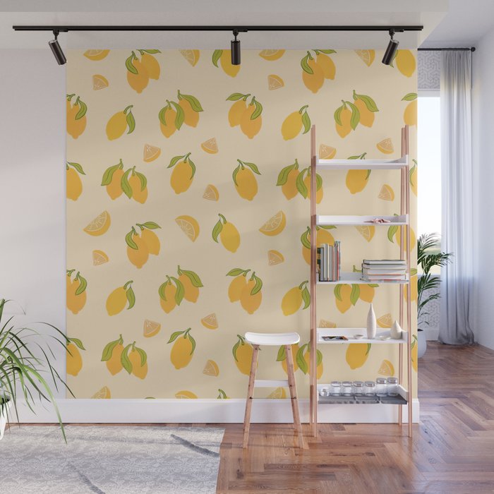 Amalfi Coast Lemons Wall Mural Gallery Image 1