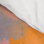 pink peach in terracotta abstract Comforter Gallery Image 4
