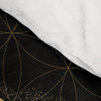 Seed of life in Lotus - Sacred Geometry Comforter Gallery Image 4