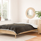 Seed of life in Lotus - Sacred Geometry Duvet Cover Gallery Image 2