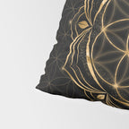 Seed of life in Lotus - Sacred Geometry Pillow Sham Gallery Image 4