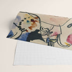 Wassily Kandinsky Aquarell Nr. 8 âJÃ¼ngster Tagâ (1911) Wrapping Paper Gallery Image 2