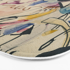 Wassily Kandinsky Aquarell Nr. 8 âJÃ¼ngster Tagâ (1911) Bath Mat Gallery Image 3