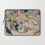 Wassily Kandinsky Aquarell Nr. 8 âJÃ¼ngster Tagâ (1911) Laptop Sleeve Gallery Image 1