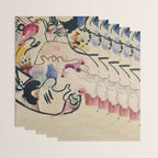 Wassily Kandinsky Aquarell Nr. 8 âJÃ¼ngster Tagâ (1911) Wrapping Paper Gallery Image 3