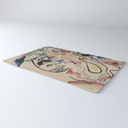 Wassily Kandinsky Aquarell Nr. 8 âJÃ¼ngster Tagâ (1911) Rug Gallery Image 3