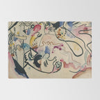 Wassily Kandinsky Aquarell Nr. 8 âJÃ¼ngster Tagâ (1911) Rug Gallery Image 2