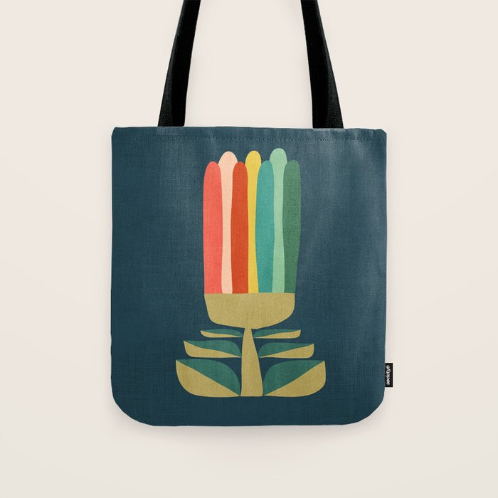 Little rainbow flower Tote Bag Gallery Image 1