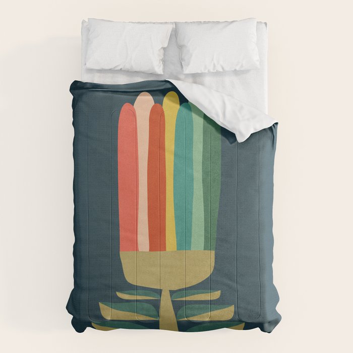 Little rainbow flower Comforter Gallery Image 6