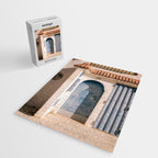 Blue door of Tamraght | Morocco coastal travel photography Jigsaw Puzzle Gallery Image 2