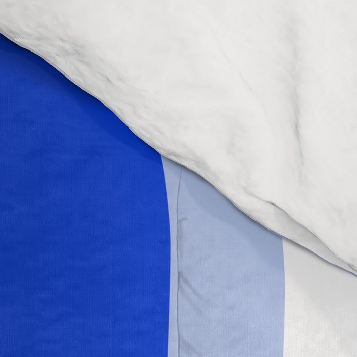 Modern Liquid Swirl Abstract Pattern Square Royal Blue, Light Blue, White Comforter Gallery Image 4