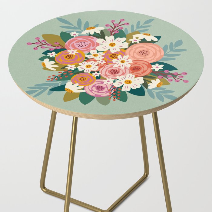 Summer Bouquet  Side Table Gallery Image 2