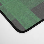 Dark plaid pattern Desk Mat Gallery Image 4