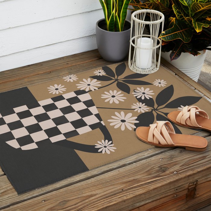 Daisy Daydreams 7 Outdoor Rug Gallery Image 2