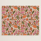 Hedgehog in the Autumn Print Jigsaw Puzzle Gallery Image 1