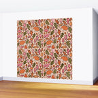 Hedgehog in the Autumn Print Wall Mural Gallery Image 2