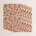 Hedgehog in the Autumn Print Wrapping Paper Gallery Image 3