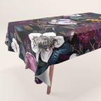 Viva Magenta 18-1750 Pantone's Color of the Year 2023 II Tablecloth Gallery Image 1