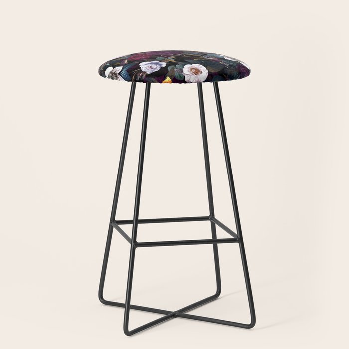 Viva Magenta 18-1750 Pantone's Color of the Year 2023 II Stool Gallery Image 1