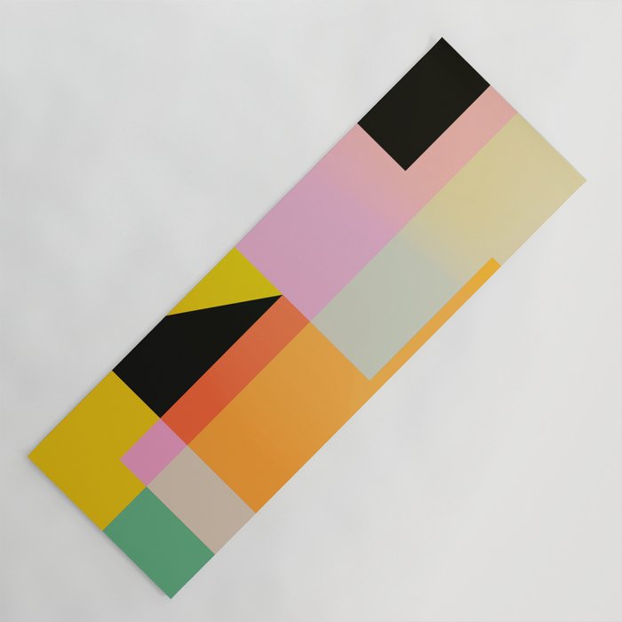 Modern Abstraction 6 Yoga Mat Gallery Image 1
