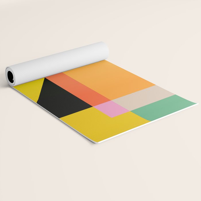 Modern Abstraction 6 Yoga Mat Gallery Image 2