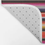 Orange Sarape Saltillo Bath Mat Gallery Image 2