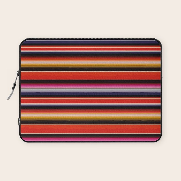 Orange Sarape Saltillo Laptop Sleeve Gallery Image 1