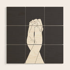 Never Let Me Go III Wood Wall Art Gallery Image 1