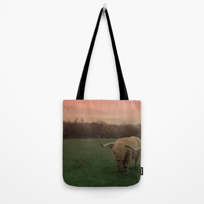 Scottish Highland Steer Tote Bag Gallery Image 2