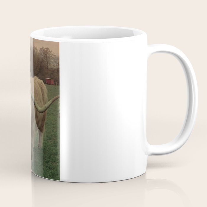 Scottish Highland Steer Coffee Mug Gallery Image 1