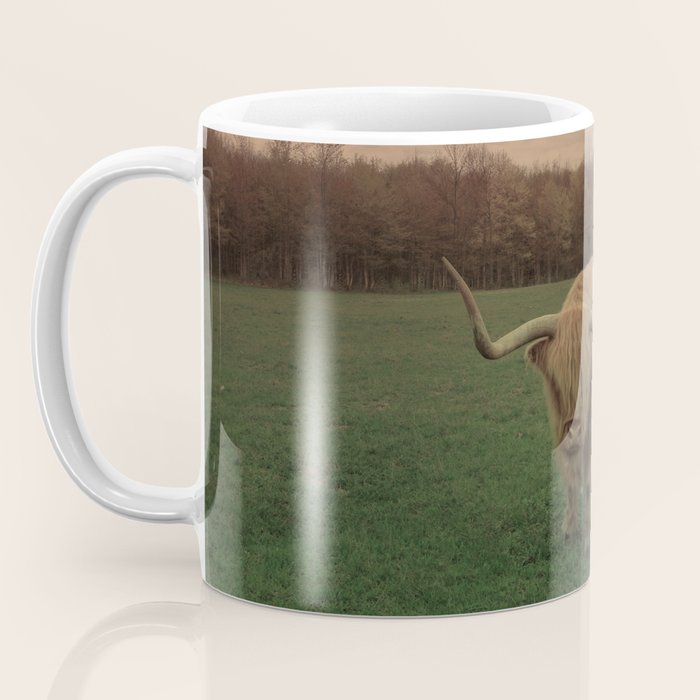 Scottish Highland Steer Coffee Mug Gallery Image 3