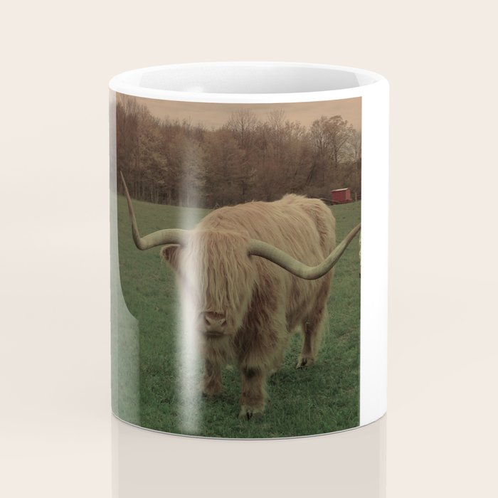 Scottish Highland Steer Coffee Mug Gallery Image 4