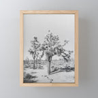 JOSHUA TREE VII / California Desert Mini Art Print Gallery Image 1
