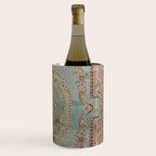 Antique French Rose Blue Aubusson  Wine Chiller Gallery Image 3