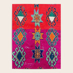 Moroccan Traditional Carpet Artwork Poster Gallery Image 4