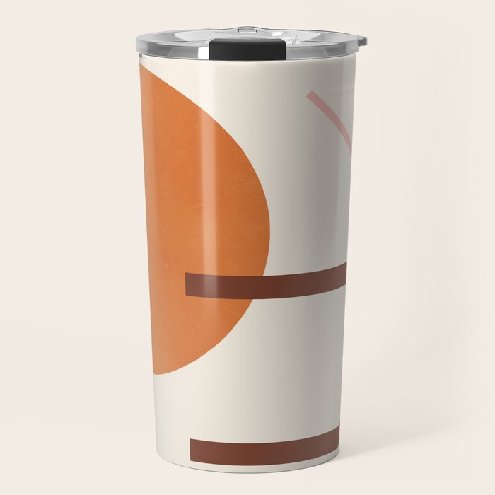 Abstraction_GEOMETRIC_SHAPE_ART_Minimalism_001C Travel Mug Gallery Image 1