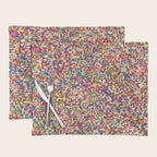 Rainbow Sprinkles Placemat Gallery Image 1