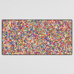 Rainbow Sprinkles Desk Mat Gallery Image 3