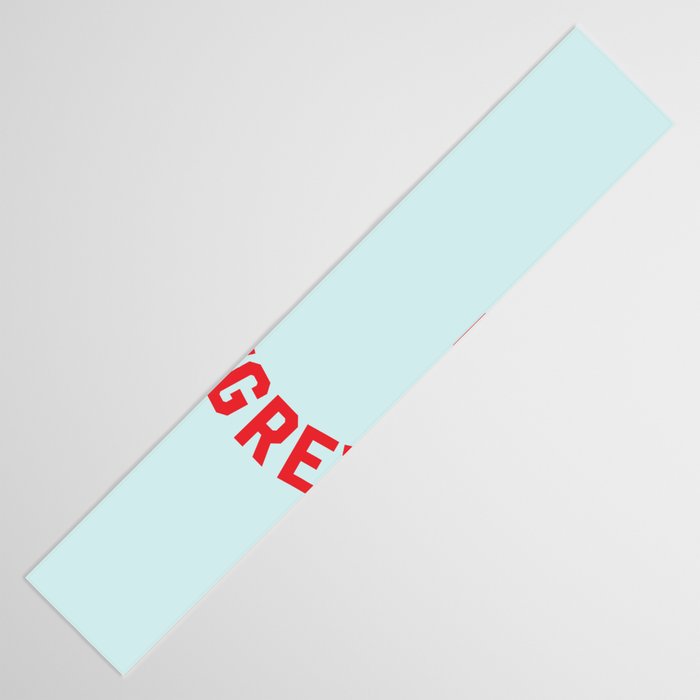 No Regrets | Minimal Typography Table Runner Gallery Image 3