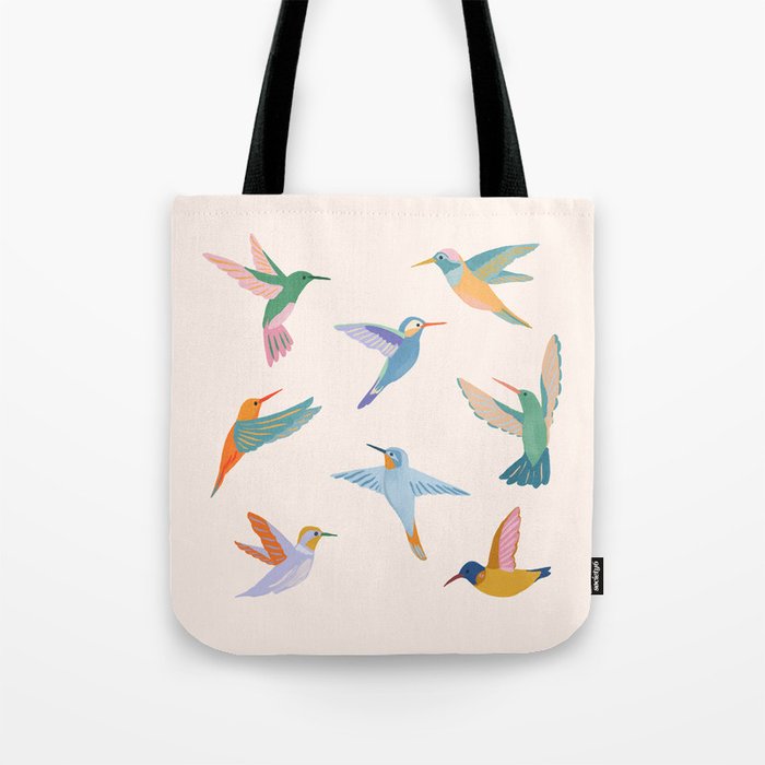 Hummingbirds Tote Bag Gallery Image 1