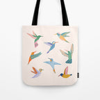 Hummingbirds Tote Bag Gallery Image 1
