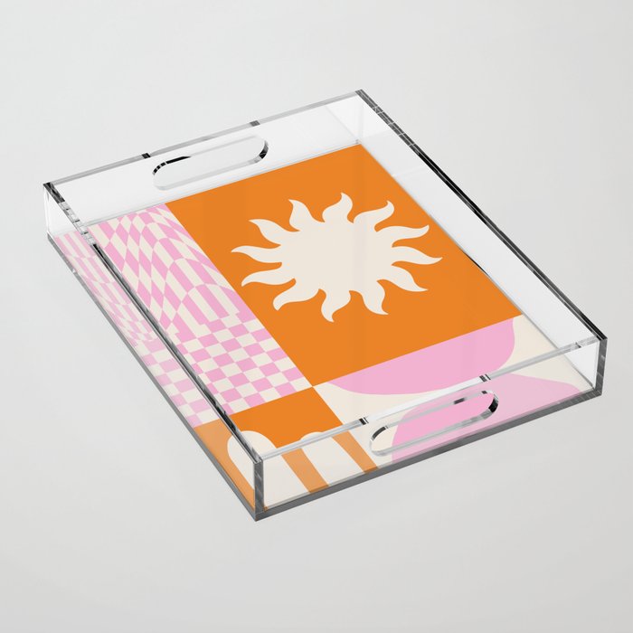 Bright World II Acrylic Tray Gallery Image 1